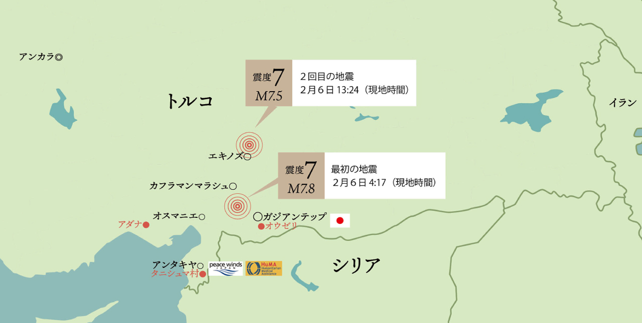 トルコ・シリア地震医療支援