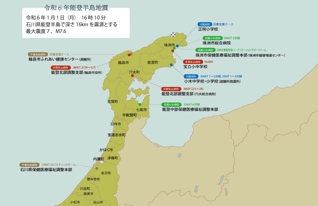 令和６年能登半島地震医療支援