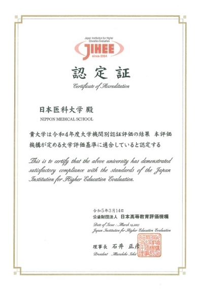 大学機関別認証評価