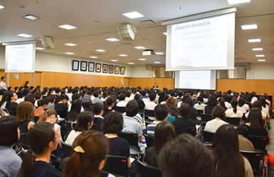 大学概要の説明(学長)