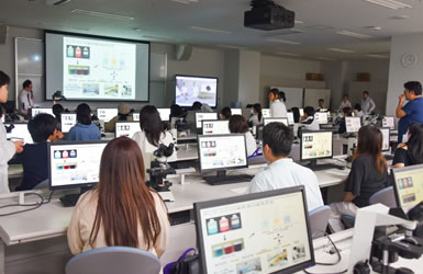 基礎医学教室による模擬講義