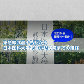 小杉駅からの経路動画