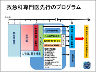 救急科専門医先行のプログラム