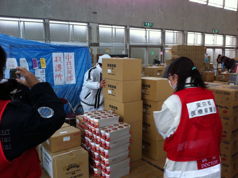 東日本大震災の災害支援活動は26回行うことができました
